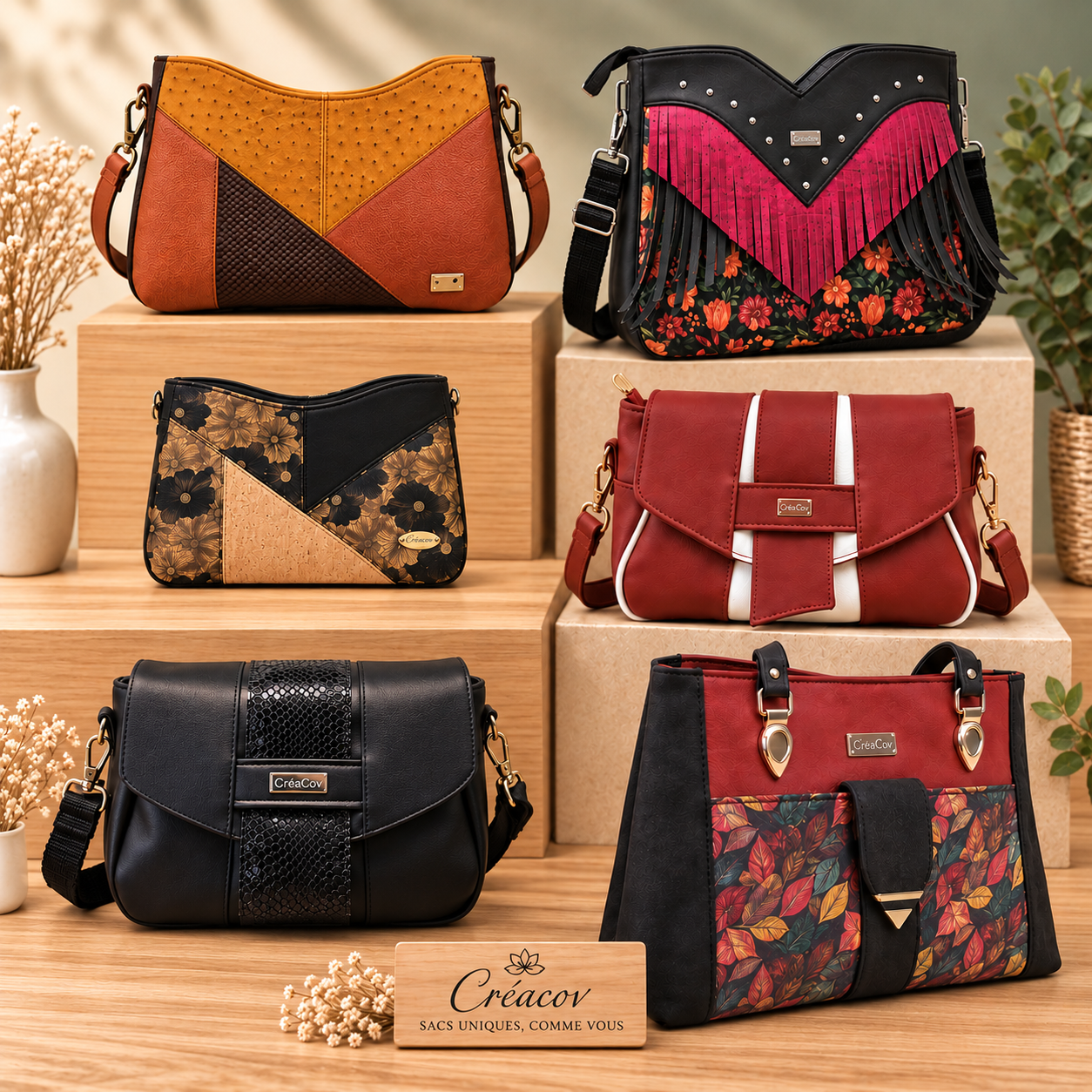 Sac en cuir écologique