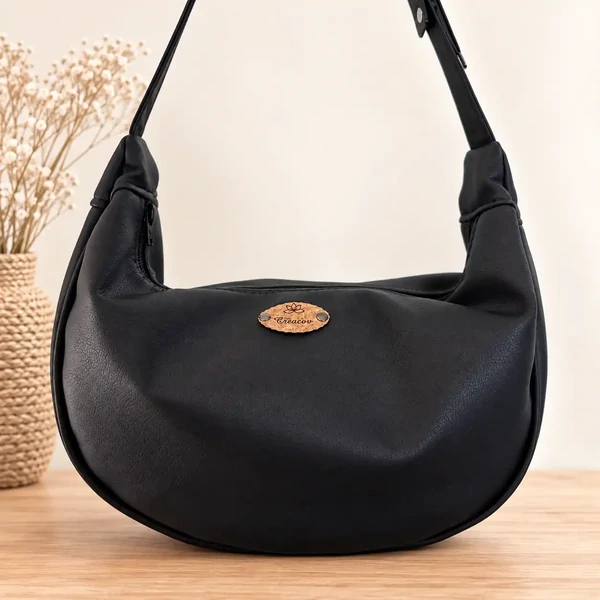 Sac à main femme ELIE cuir synthétique noir