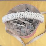 sac CARLA rond en liège rose