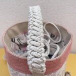 sac CARLA rond en liège rose